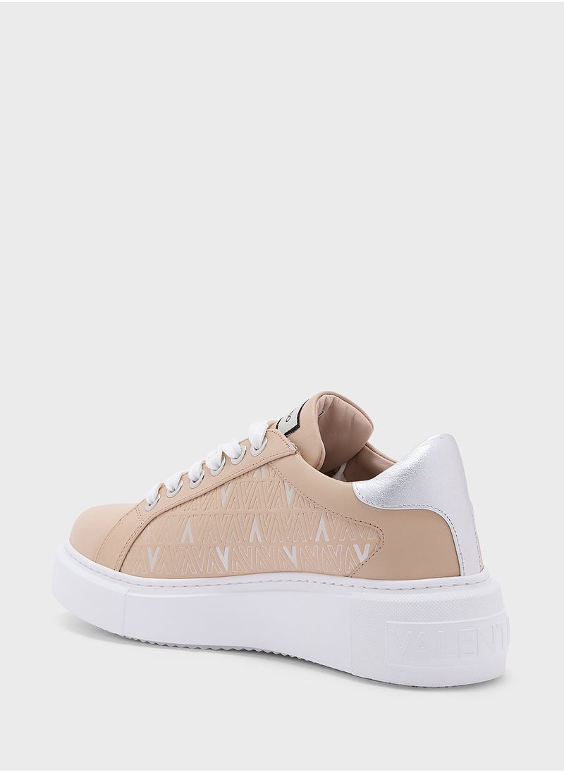 VALENTINO BY MARIO VALENTINO Lace Up Low Top Sneakers  - Image 2