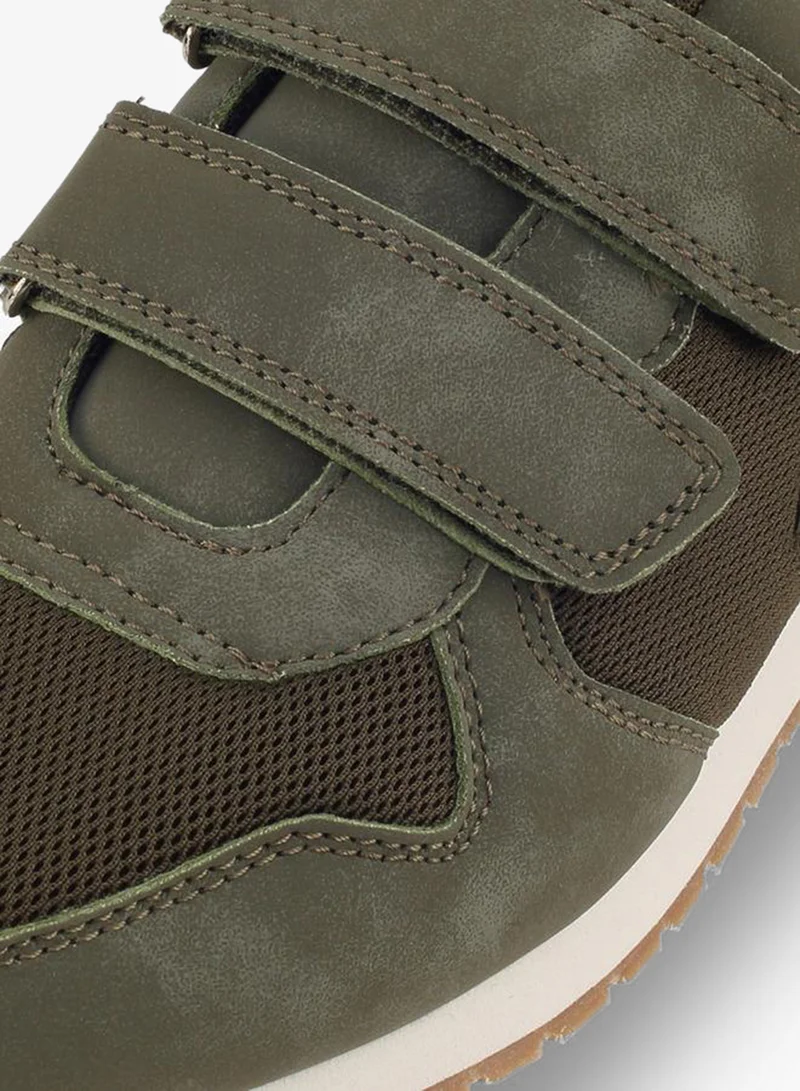 Oaklan By Shoexpress KHAKI Boys Hook & Loop Sports Shoes for Men | Best Price UAE