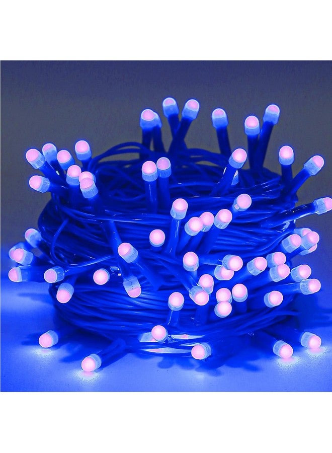 Lexton 40 LED Power Pixel Serial String/Fairy Light | Plug Sourced | Suitable for Home & Outdoor Decoration, Diwali, Christmas, Ramadan, Wedding, Party, Festival (Pack of 20, Blue) - Image 1