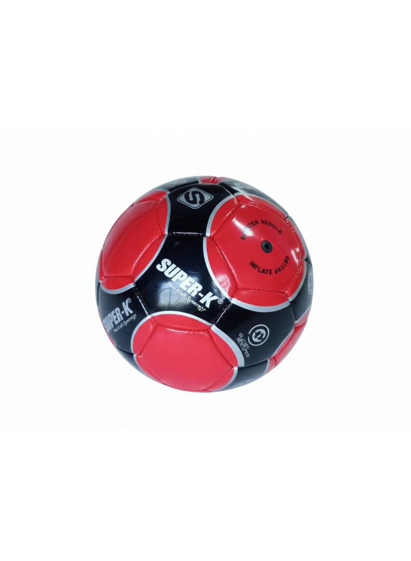 Joerex كرة قدم سوبر-ك 2# مخيطة آلياً من PVC باللون الأصفر Avs022B - الحجم Fs - Image 3