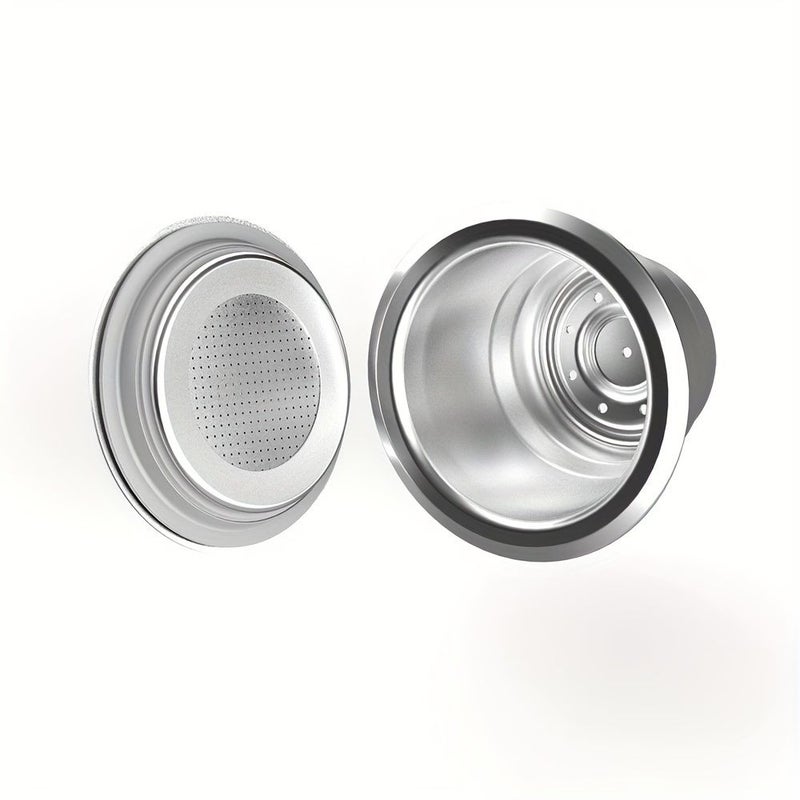 3 Reusable Nespray Stainless Steel Coffee Capsules with Tamper For Nescafe Diy - Image 5