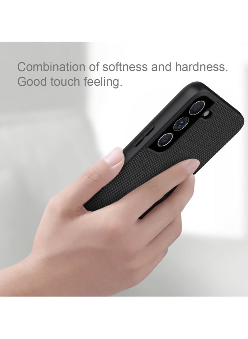 Nillkin textured case protective back cover for Samsung Galaxy S22 Plus - Black
