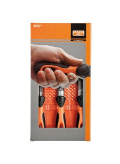 Bahco Bahco File Set  Orange Black  1-476-04-3-2  - Image 1