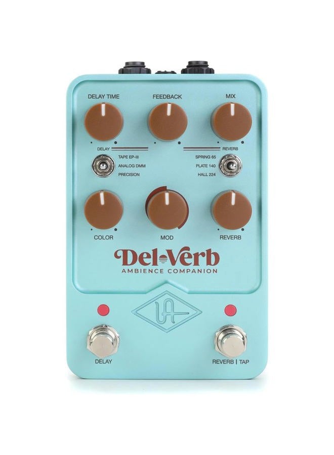 Universal Audio UAFX Del-Verb Ambience Companion Reverb and Delay Pedal - Image 1