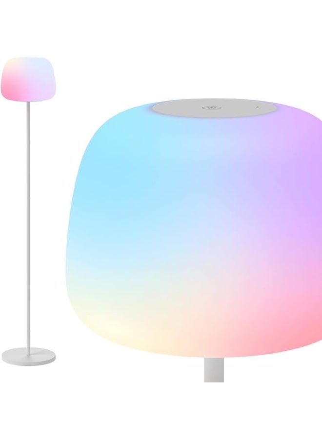 Govee Lantern Floor Lamp, Halo Gradient Lamp with Silicone Soft Lamp Shade - Image 1