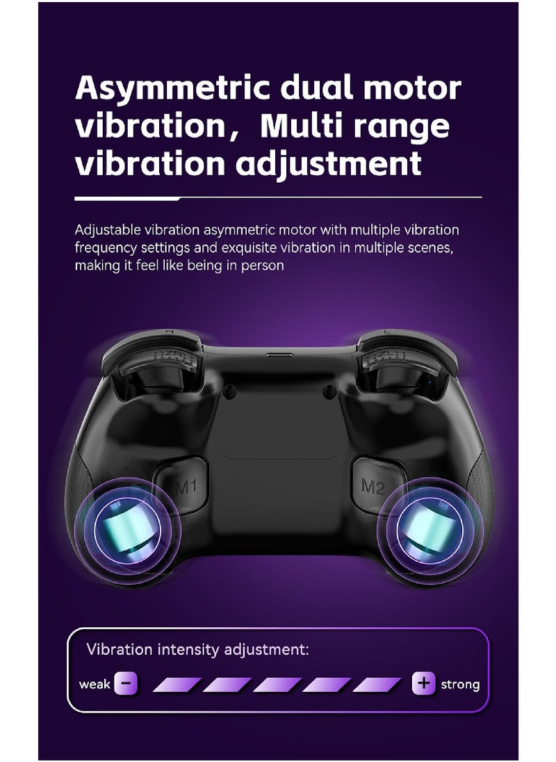 Mi VAZA - Wireless Game Controller for PS4,PS3,Phone,Pad,iOS, Android,Tablet, PC,N-Switch,Steam Deck,Bluetooth Wireless Gamepad Joystick, Back Button - Image 1