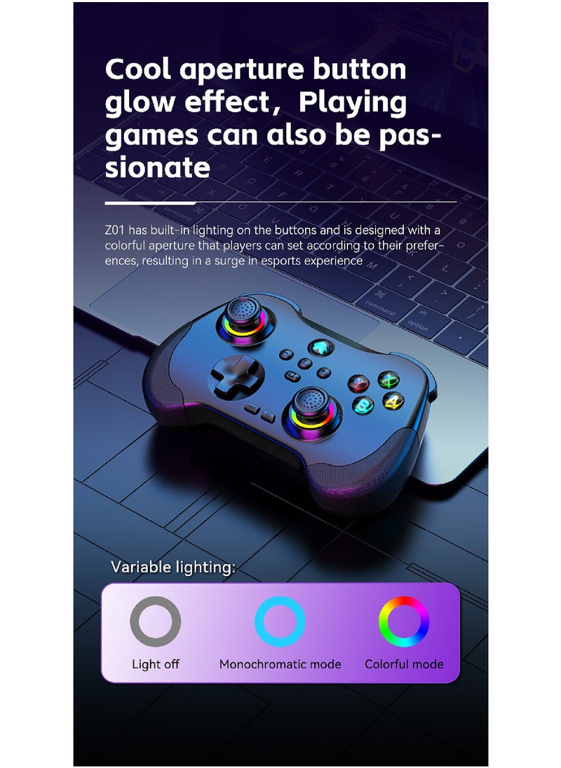 Mi VAZA - Wireless Game Controller for PS4,PS3,Phone,Pad,iOS, Android,Tablet, PC,N-Switch,Steam Deck,Bluetooth Wireless Gamepad Joystick, Back Button - Image 1