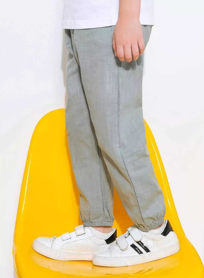 Boys Pocket Side Tapered Pants - Image 3