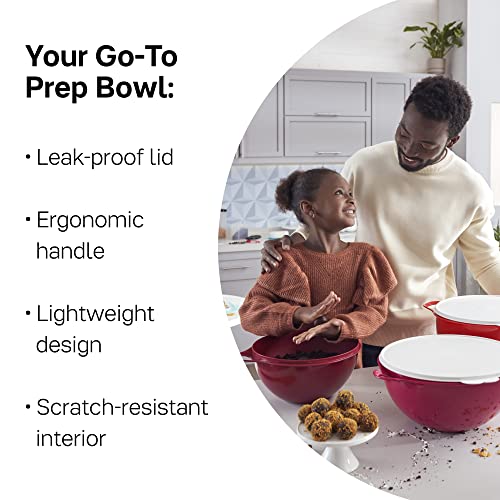 Tupperware Brand Thatsa Large Prep & Storage Bowl, 7.8L (32 Cup) - Dishwasher Safe & BPA Free - Airtight, Leak-Proof Food Container with Lid - Sturdy & Lightweight - Image 3