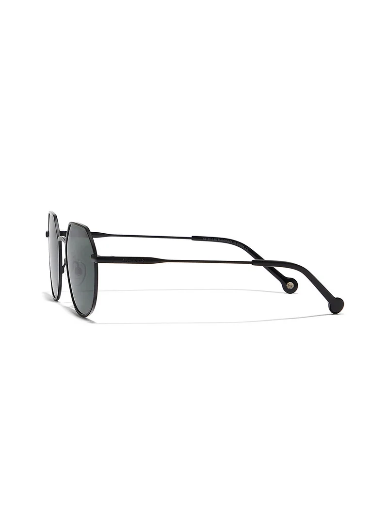 30 سندايز نظارة شمسية رجالي Geometric Polarised UV400 أسود/أخضر