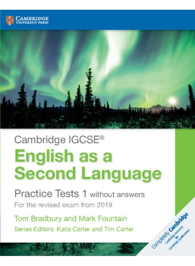 Cambridge IGCSE English as a Second Language Practice Tests 1 without Answers For the Revised Exam from 2019 - Paperback