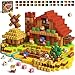 idoot 100PCS Magnetic Blocks Farm Animal Toys STEM Sensory Building Gifts for Boys and Girls - Image 3