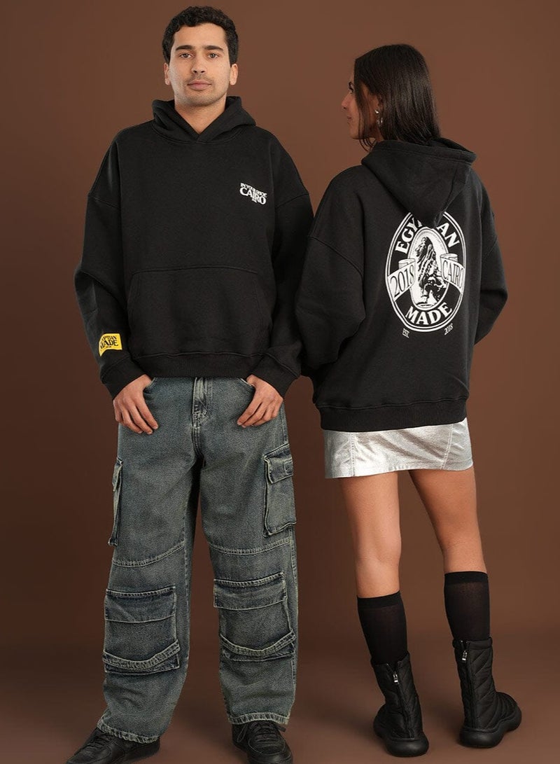 In Your Shoe Egyptian Made Boxy Fit Hoodie - Image 1