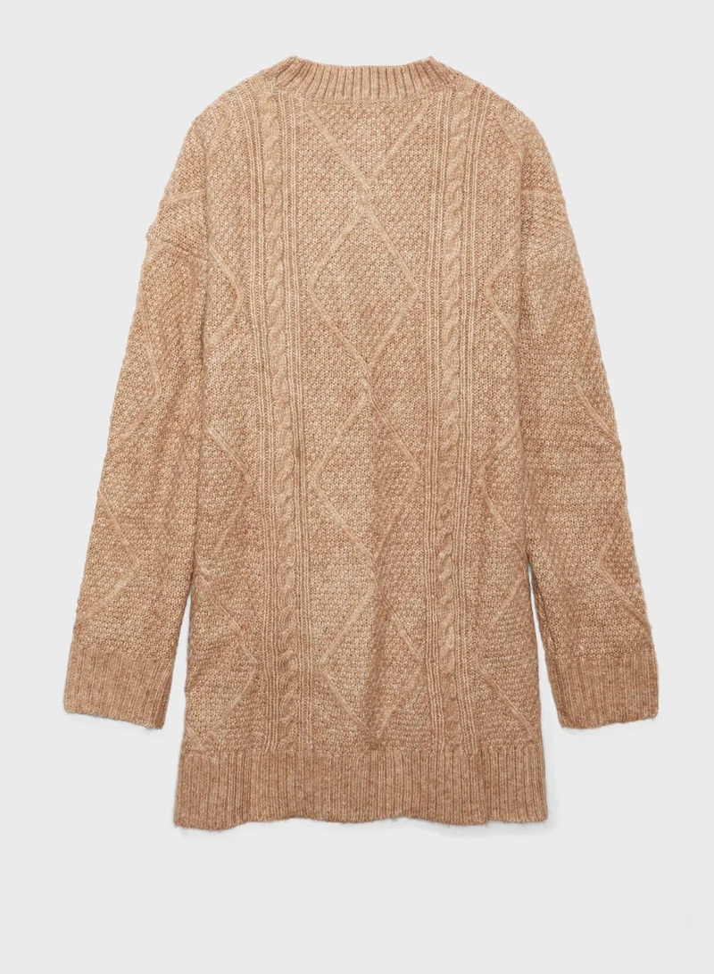 American Eagle Crew Neck Knitted Sweater