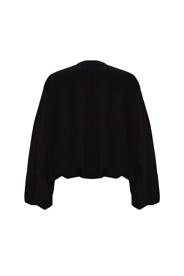 EXQUISE Sweatshirt with Sleeve Detail