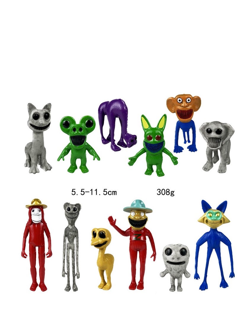 Y&D ألعاب شخصيات Zoonomaly Action Figure من سلسلة Zoonomaly صندوق ألعاب شخصيات Zoonomaly لعبة فنية شعبية قابلة للتجميع شخصية لطيفة لأعياد الميلاد (مجموعة واحدة) 