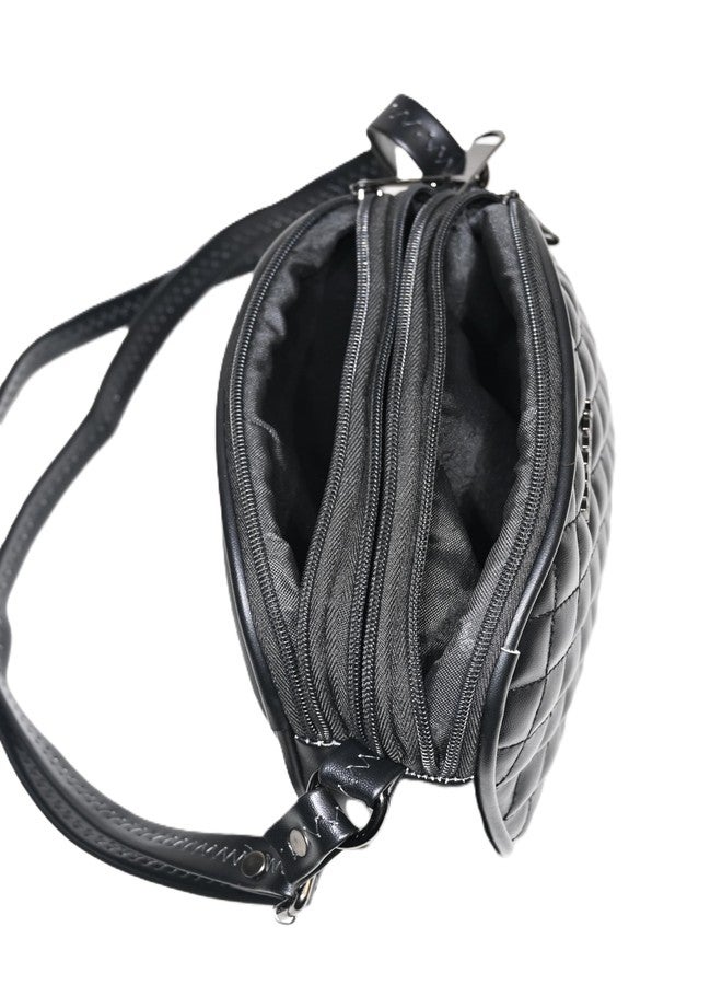 Donicy Quilted Women Sling, Crossbody Bag With Adjustable Strap - Image 5