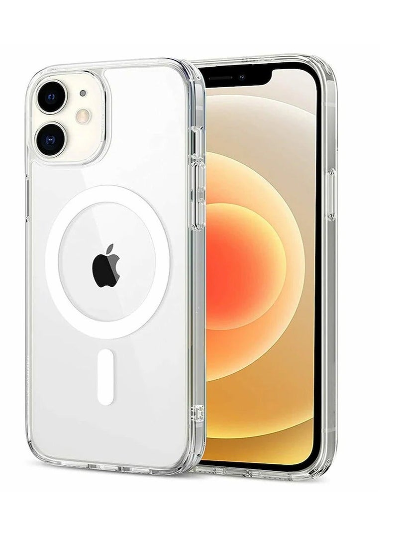 Slim Transparent MagSafe Case for iPhone 15 Pro Max   Hybrid Shockproof Protection - Image 1