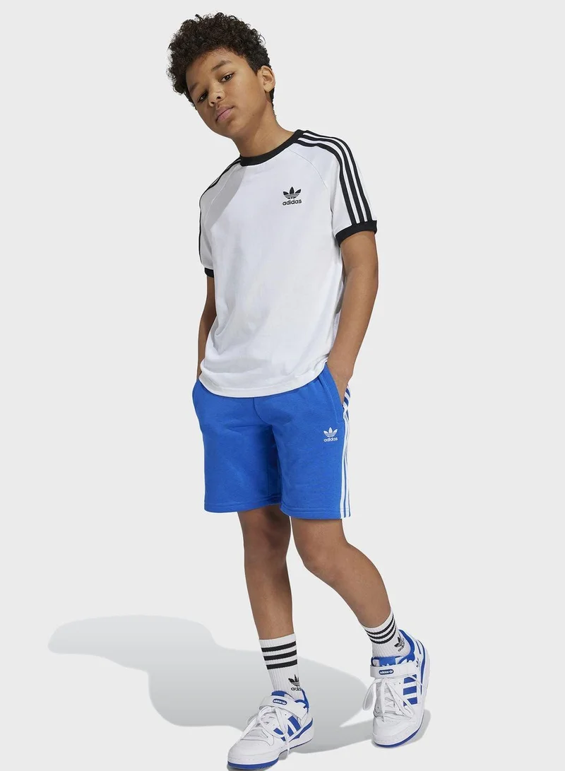 Adidas 3STRIPES TEE White Originals Kids T-SHIRTS
