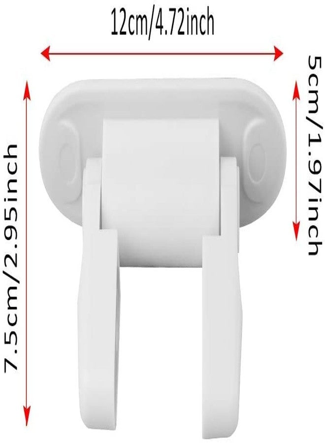 LAFILLETTE Baby Safety Door Handle Locks, Child Proof Door Lever Locks with 3M Adhesive for Kids Toddler Safety, Child Proof Locks for Room Doors Windows Cupboards and Drawers (White) - Image 2