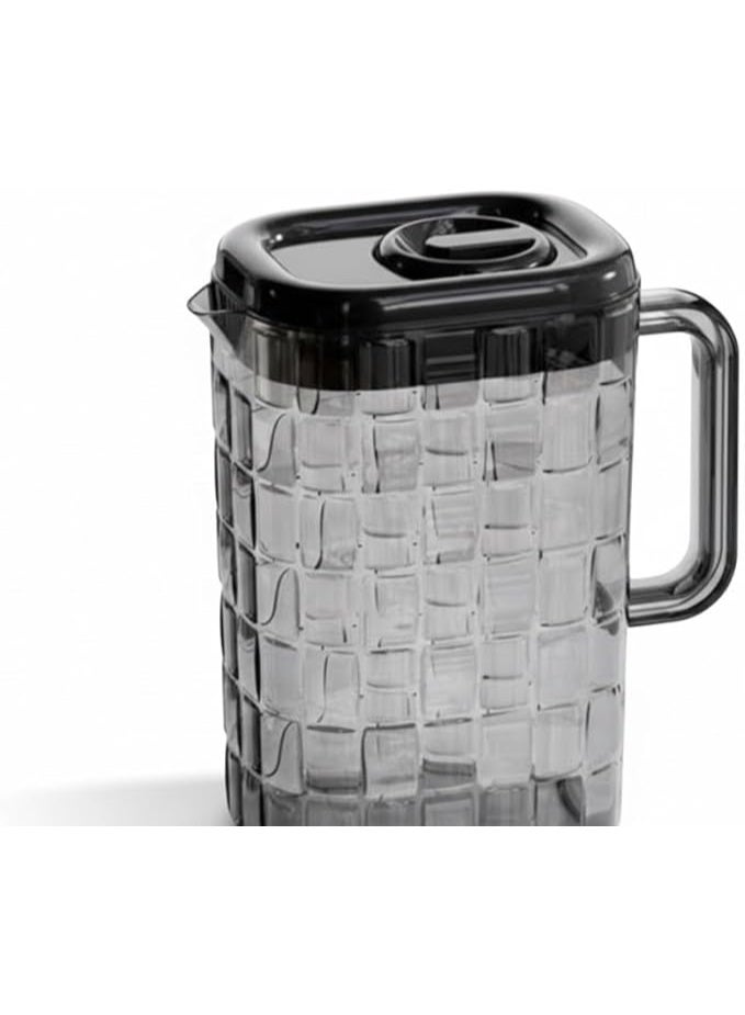 Acrylic decanter with 2 cups – a practical and lightweight beverage serving set with an elegant design for everyday use HR (Famia) - Image 2