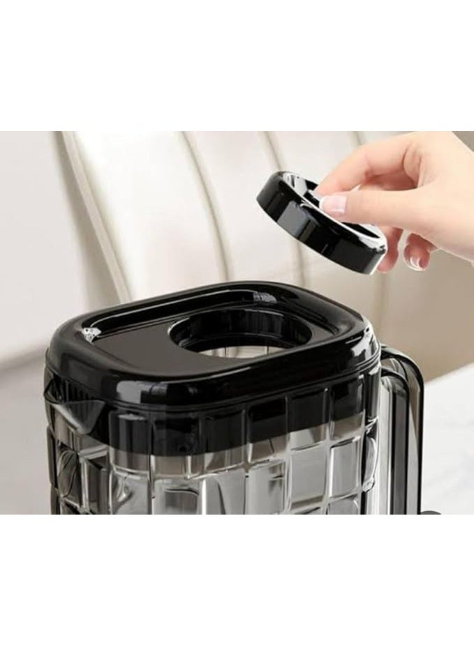 Acrylic decanter with 2 cups – a practical and lightweight beverage serving set with an elegant design for everyday use HR (Famia) - Image 3