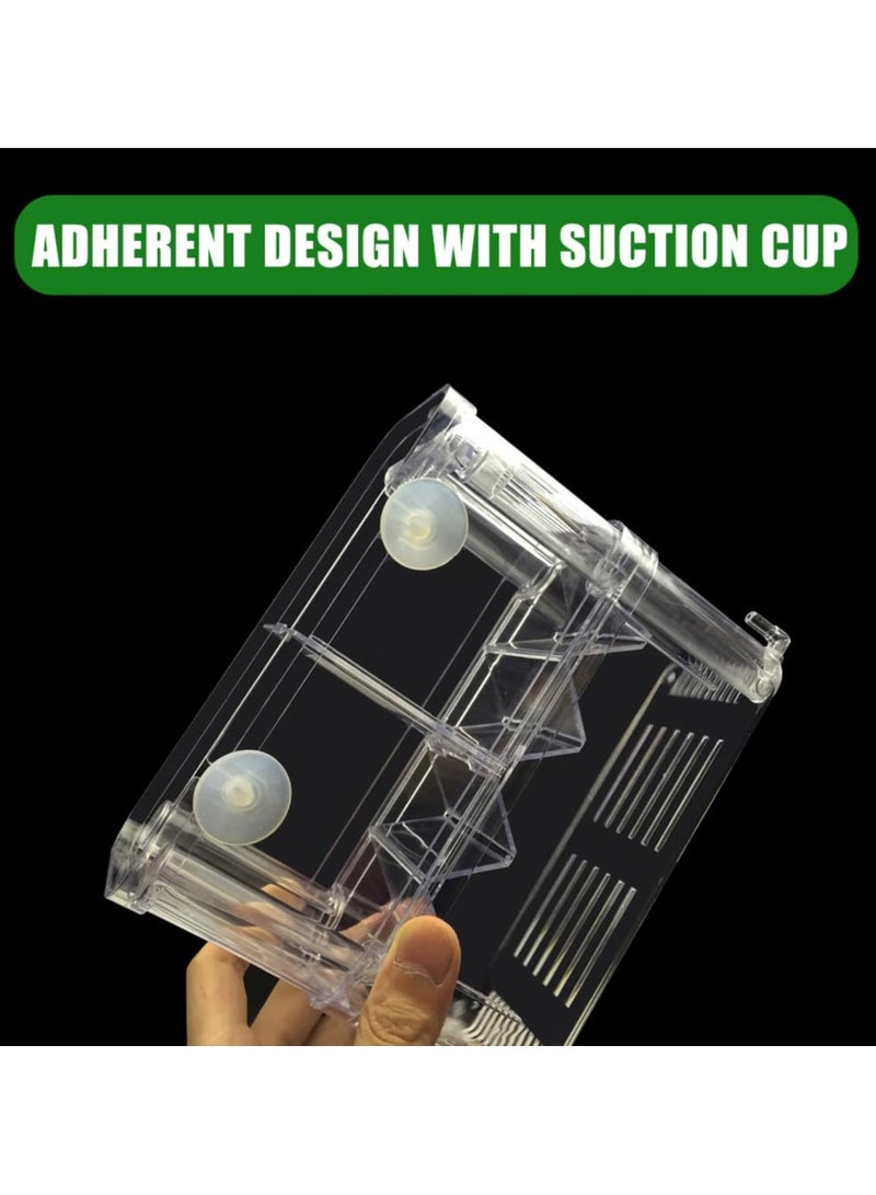 Generic Pneumatic Type Aquarium Fish Breeder Box for Hatchery Perfect Isolator for Aggressive Fish Injured Fish Small Fish Shrimp Clownfish (Large)  - Image 5