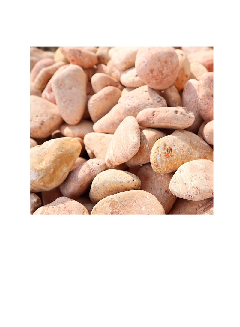 KNP Red Forest River Stone Natural Garden Material 5-8 CM 5KG - Image 1