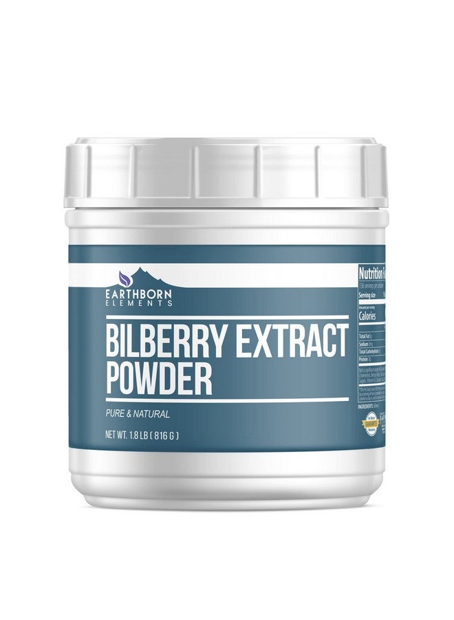 Earthborn Elements Bilberry Extract Powder 1.8 lb, Pure & Natural, Smoothies & Shakes - Image 1
