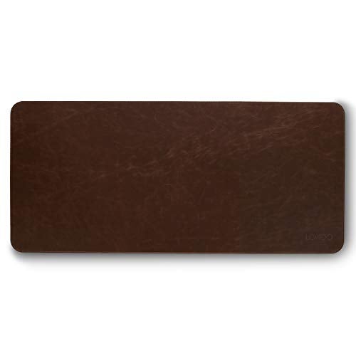 Londo وسادة ماوس لوندو الجلدية الممتدة - سجادة مكتب كبيرة للمكتب والألعاب، سطح كتابة سلس، قاعدة غير قابلة للانزلاق، ملحقات مكان عمل متينة وأنيقة - Image 3