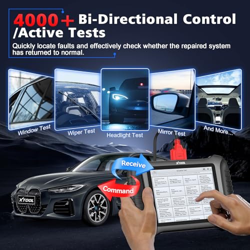 XTOOL XTOOL IP900 Pro-Level OBD2 Scanner Diagnostic Tool for All System, 2025 Upgrate ECU Coding Car Scanner, Bidirectional Scan Tool with 38+ Resets, PMI, V.A.G Guide, AutoAuth for CANFD/FCA/DoIP - Image 4