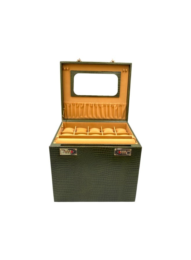 LAVERI LEATHER Genuine Leather Jewellery Box - Image 3