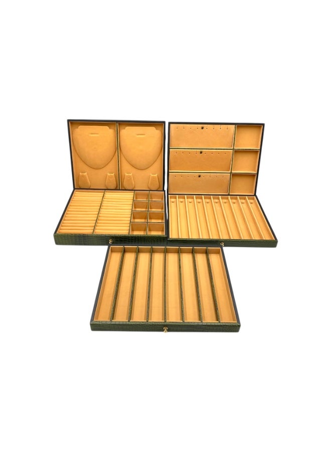 LAVERI LEATHER Genuine Leather Jewellery Box - Image 4