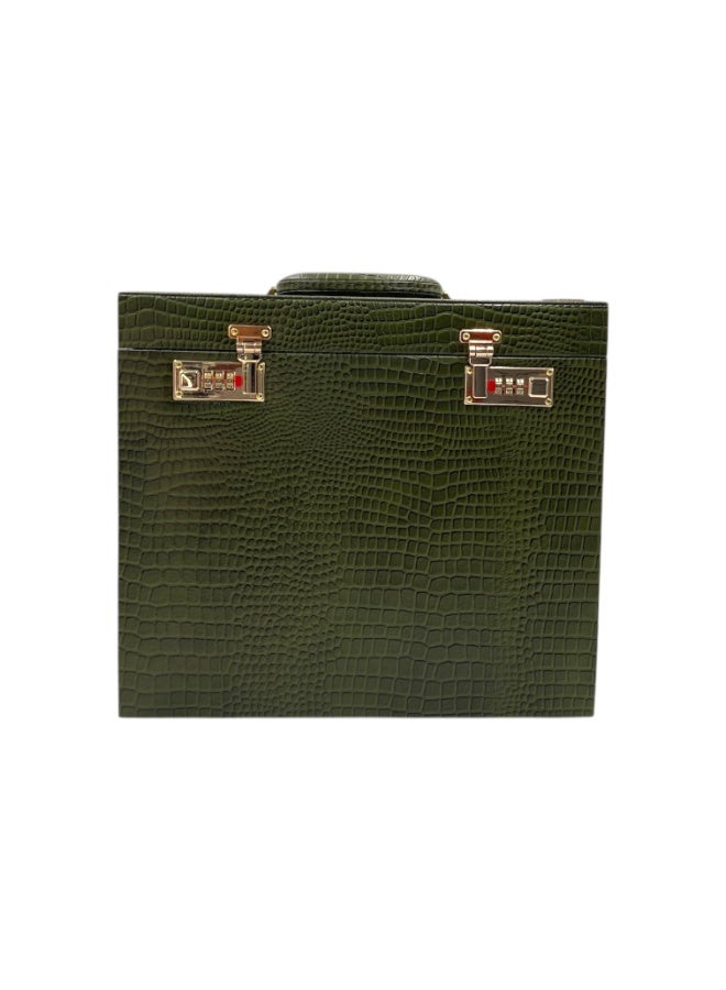 LAVERI LEATHER Genuine Leather Jewellery Box - Image 5