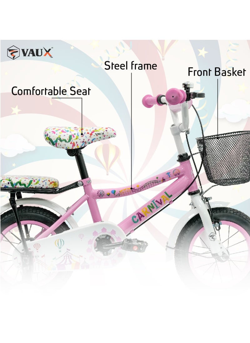 Vaux - Carnival Kids Bike 12 Inch - Light Pink - pzsku/Z9225CB7590AF17F1D125Z/45/_/1739866690/29bcbca5-3040-49c1-bc09-d3eb74565519