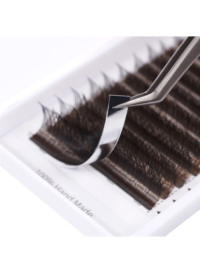 ACTROL YY Eyelashes Extension Lashes Dark Brown C Curl 0.07mm 8-15mm Mixed Y Lash Volume Extension Easy Fans Y Shaped Premade Soft Eyelashes Supply - Image 1