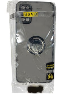 erorex Protective Case Cover For OPPO A52 With Magnetic Ring Holder Black  - Image 2
