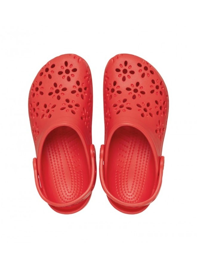 كروكس صنادل أطفال بنقوش زهور مقصوصة - Image 5