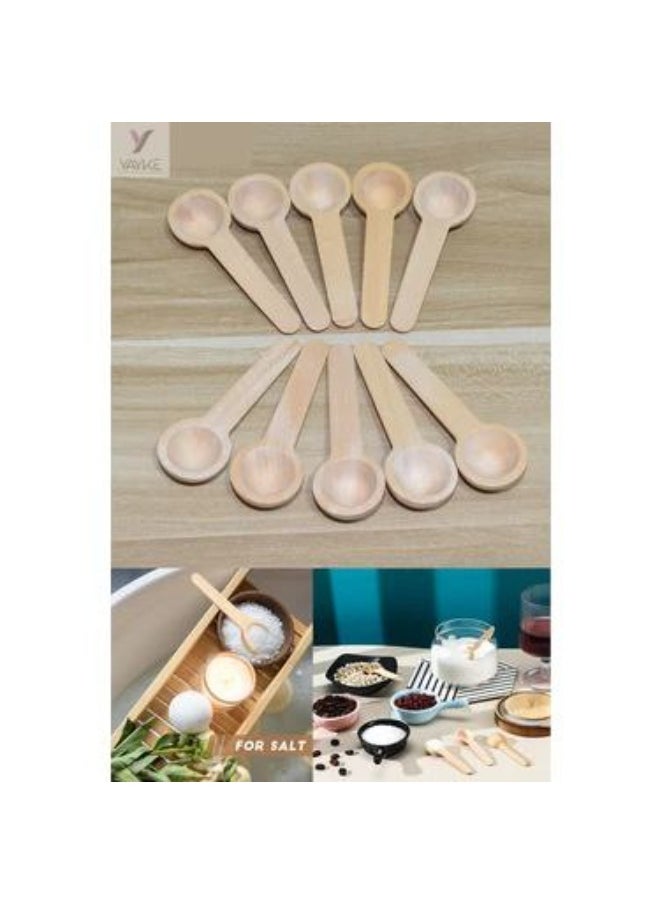 Generic Wooden spice spoon set of 6 pieces  - Image 1