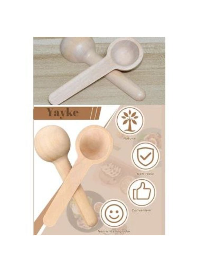 Generic Wooden spice spoon set of 6 pieces  - Image 3