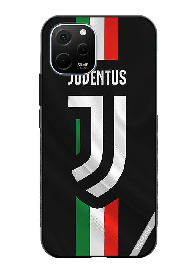 VR CREATIVE Protective Case Cover For Huawei Enjoy 50z Juventus Logo Design Multicolour - Image 1