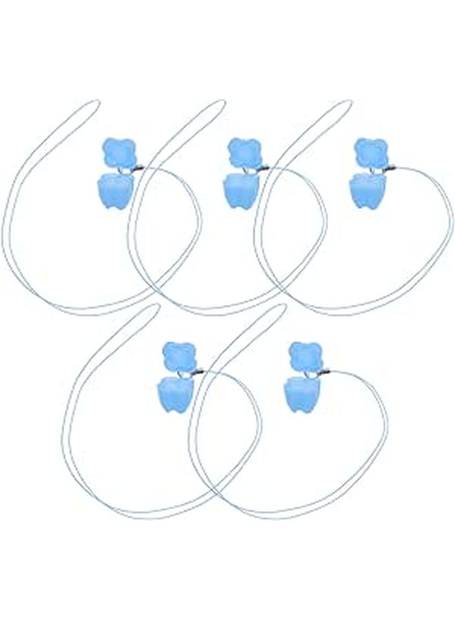 Blue Tooth Keepsake Organizer 5pcs With Rope For Boys Memorial Box - Image 1