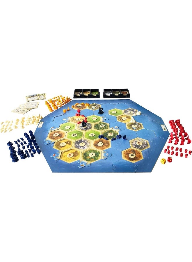 Catan Seafarers | Extension 5-6 Players | Official Version | English and Arabic Language | Family Game For Ages 10+ | Board Game - Strategy | Original, One Size - Image 4