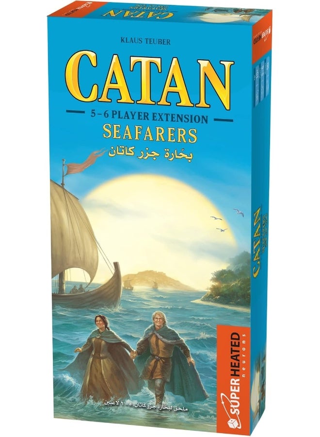 Catan Seafarers | Extension 5-6 Players | Official Version | English and Arabic Language | Family Game For Ages 10+ | Board Game - Strategy | Original, One Size - Image 1