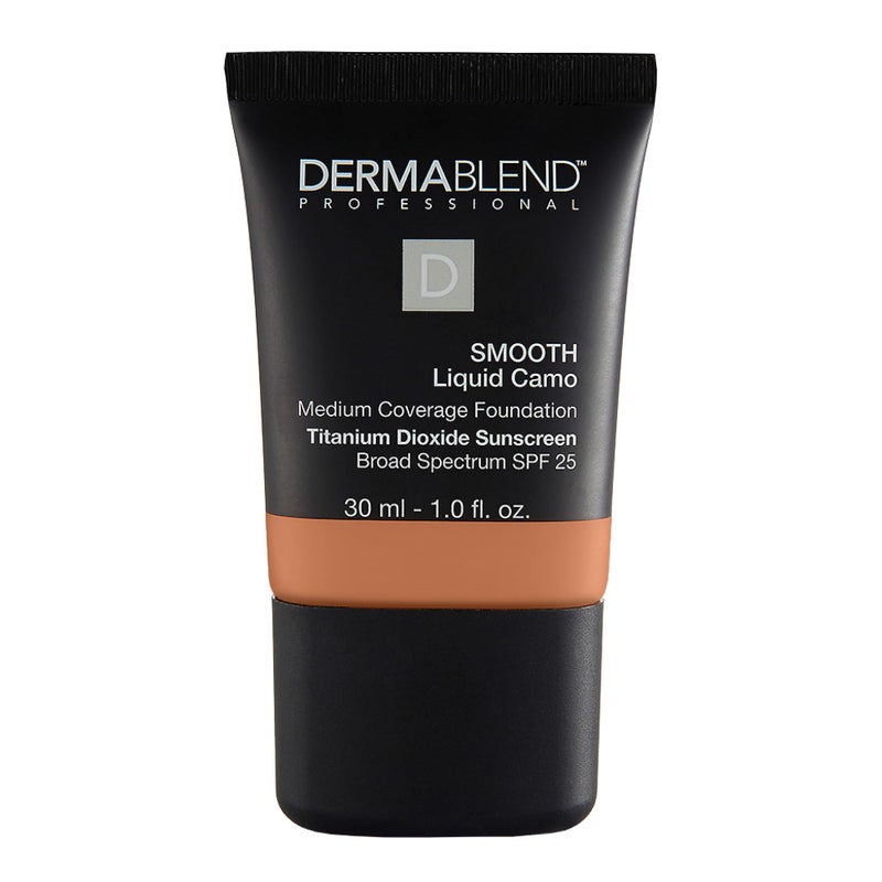 Dermablend Smooth Liquid Foundation with SPF 25, 55W Copper, 1 Fl Oz - Image 1