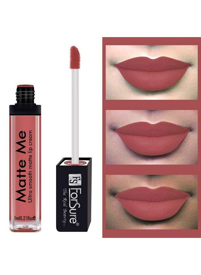 FORSURE - Matte Me Liquid Lipstick Non Transferable (Pack Of 3) (Rich Pink Nude Matte Red) - Image 1