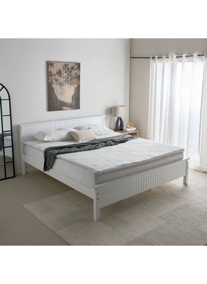 Home Box - Relax Memory Foam King Mattress Topper 200 x 4 x 180 cm - Image 1