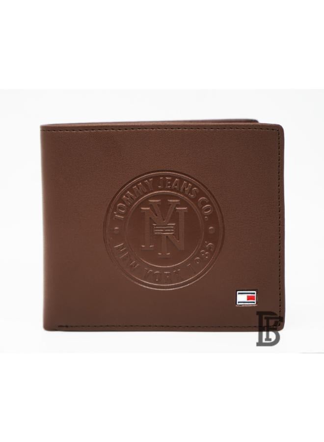 Tommy Hilfiger Plus Tommy Hilfiger Men Leather Global Coin Wallet - Brown  - Image 2
