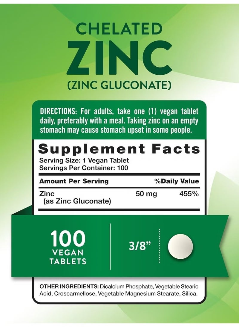 natures truth Nature's Truth Zinc 50mg – 100 Tablets - Image 5