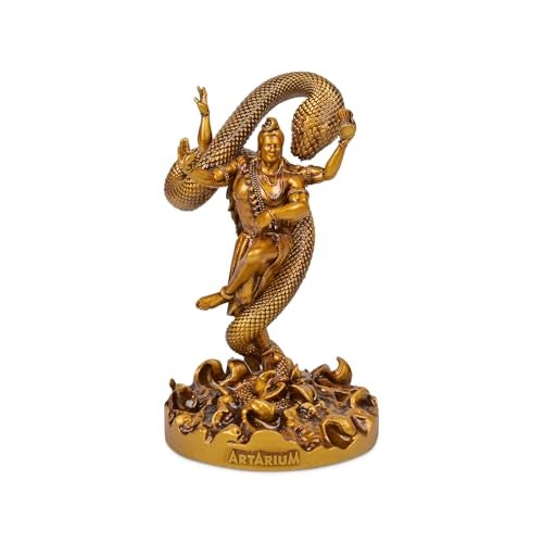 Artarium Car Dashboard Resin Mystical Shiva Idol Home Decor Item Shiva Murti Statue for Gift (Antique, 3.93-Inch) - Image 1